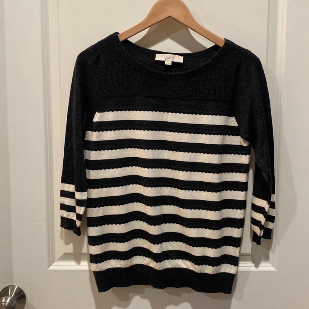 Ann Taylor Loft 3/4 Sleeve Sweater